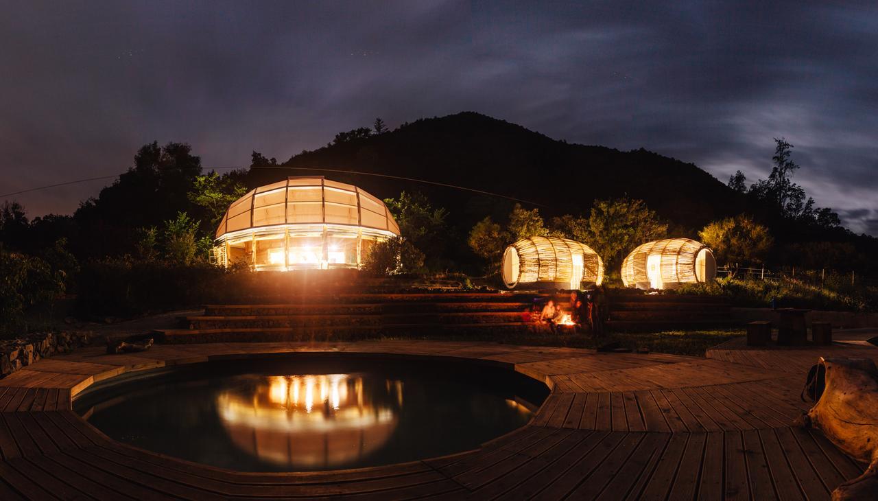 Biosfera Lodge Olmue Bagian luar foto