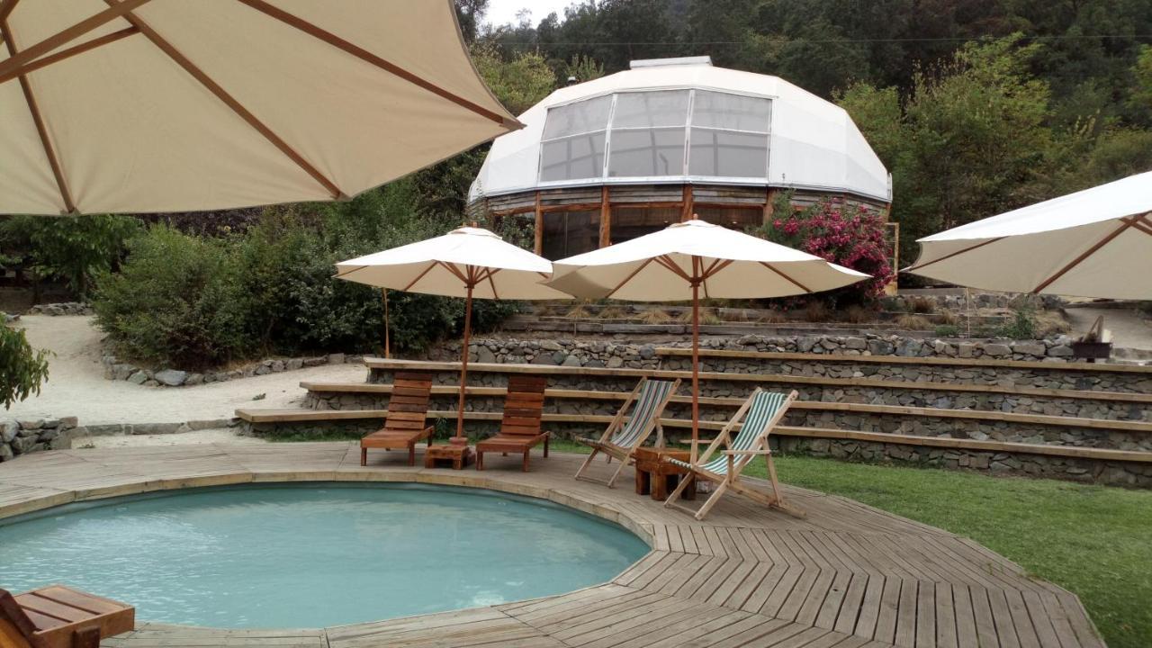 Biosfera Lodge Olmue Bagian luar foto